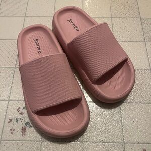 Joomra Pink Slide Sandals